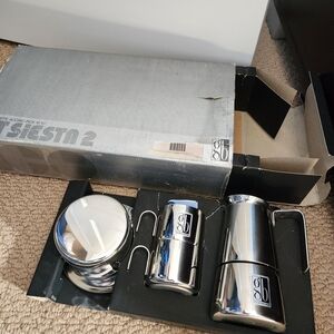 Guido Bregna 18/10 Stainless Steel Coffee Maker Set